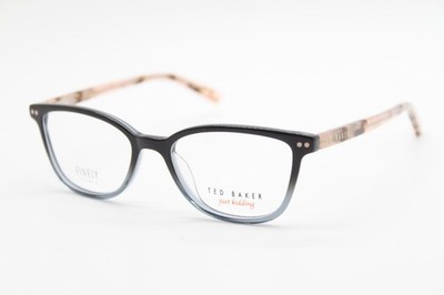 NEW TED BAKER LONDON JUST KIDDING B969 BLK BLACK TORT AUTHENTIC EYEGLASSES 47-21
