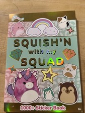 Original Squishmallows Sticker Book 1000 Stickers