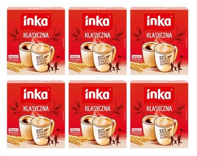 Inka Getreidekaffee instant 6x 150g - löslicher Malzkaffee Landkaffee
