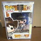 Funko Pop! Vinyl The Walking Dead Carl #97 Autographed Chandler Riggs Figure