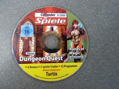 Bild Computer Spiele 8/2009 Dungeon Quest - Runes of Magic