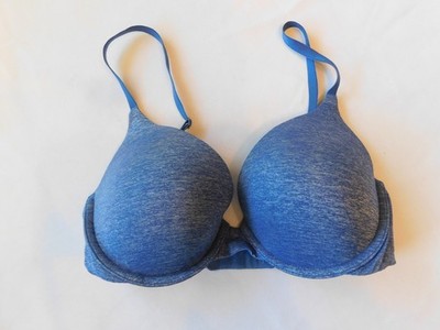 Victoria's Secret Women's Ladies Padded Perect Coverage Bra Size 32D 32 D GUC