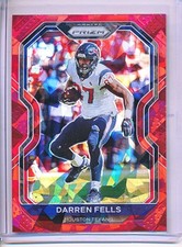 2020 PANINI PRIZM DARREN FELLS RED CRACKED ICE #78