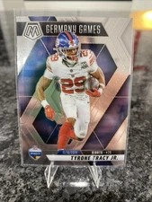 2025 Panini Mosaic Germany Games Tyrone Tracy Jr #259 holo silver 