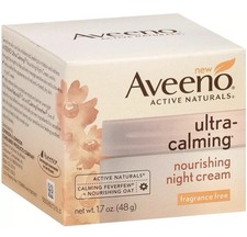 Aveeno Ultra Calming Nourishing Night Cream 1.7 oz New In box
