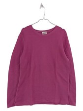 Tom Tailor Pull Femme Rose Côtelé Coton Bio Casual (EU 40, INT L)
