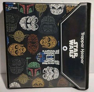 Mint Star Wars Trapper Keeper Faces Mandalorian Yoda R2D2 C3PO 2014