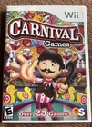 Carnival Games (Nintendo Wii, 2007) Complete Tested Working - Free Ship