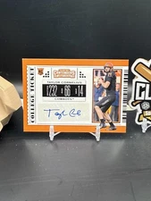 Taylor Cornelius 2019 Contenders Draft Picks Rookie Auto (CBR)