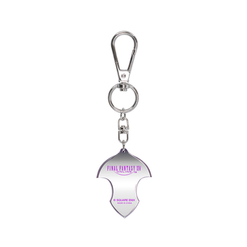 SQUARE ENIX FINAL FANTASY XIV Clear Key Chain Emet-Selch Crystal Japan NEW - Picture 2 of 2