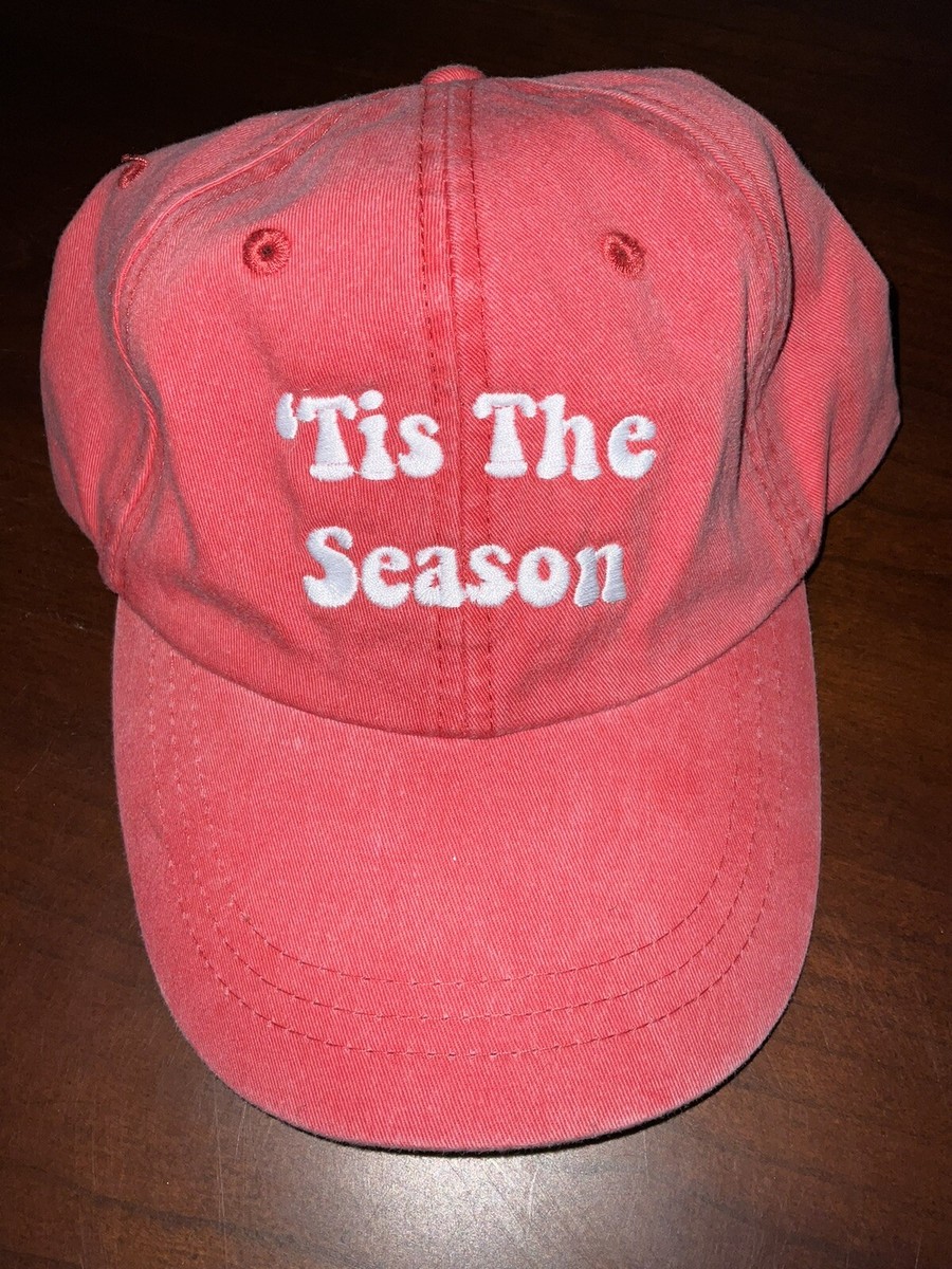 Tis The Season Christmas Cap, One Size, NWT, Unisex 