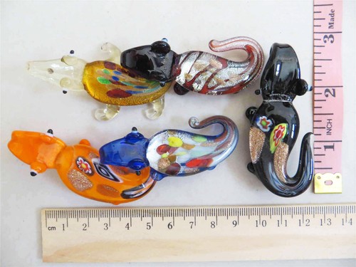 Wholesale 10Pcs Animal Fashion Lampwork Glass Pendant For Necklaces Supply - Picture 18 of 23
