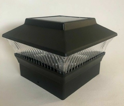 2/4/6/8/12-Pc Square Solar Post Cap Lights Fence Mount (Only for 4"x4" Posts) - Picture 5 of 23