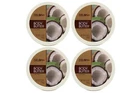 DELON Intense Moisturizing Coconut Body Butter 6.9 Oz (4-pack)