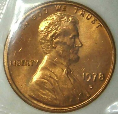 1978-D 1C Lincoln Memorial Cent BU M/S 21lc0529 | eBay