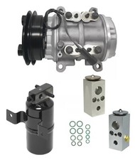 Ryc Reman Ac Compressor Kit Eg100 Fits Plymouth Voyager 2.5l 1987 With Rear Ac