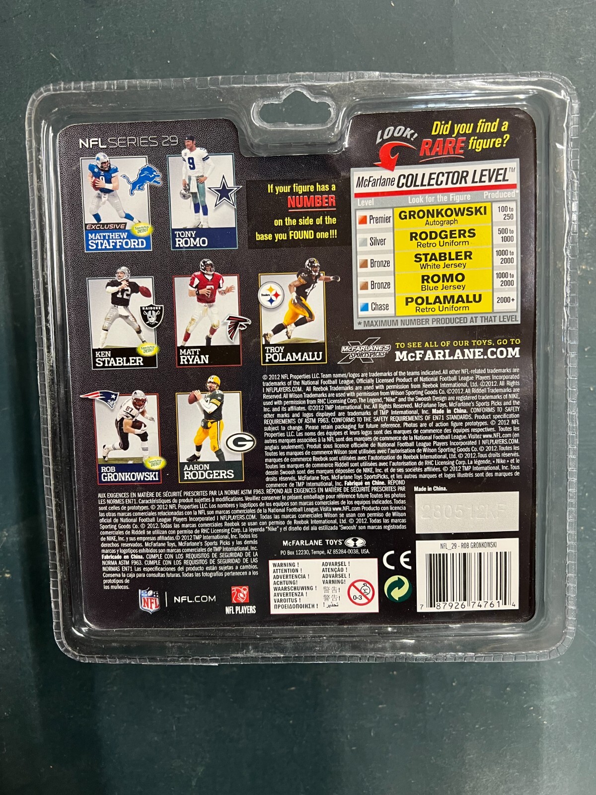 Mcfarlane NFL Figure Rob Gronkowski Series 29