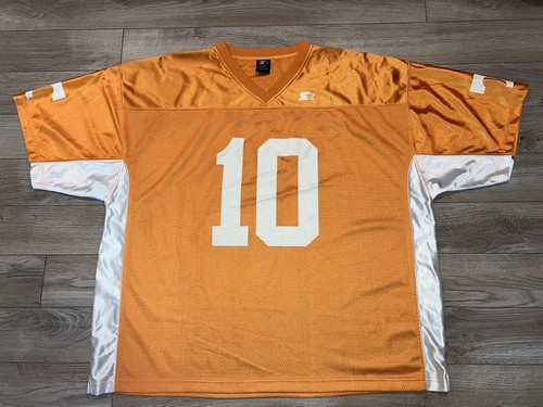 Tennessee Vols Volunteers #10 Fußball Starter Trikot 3XL 3X Herren