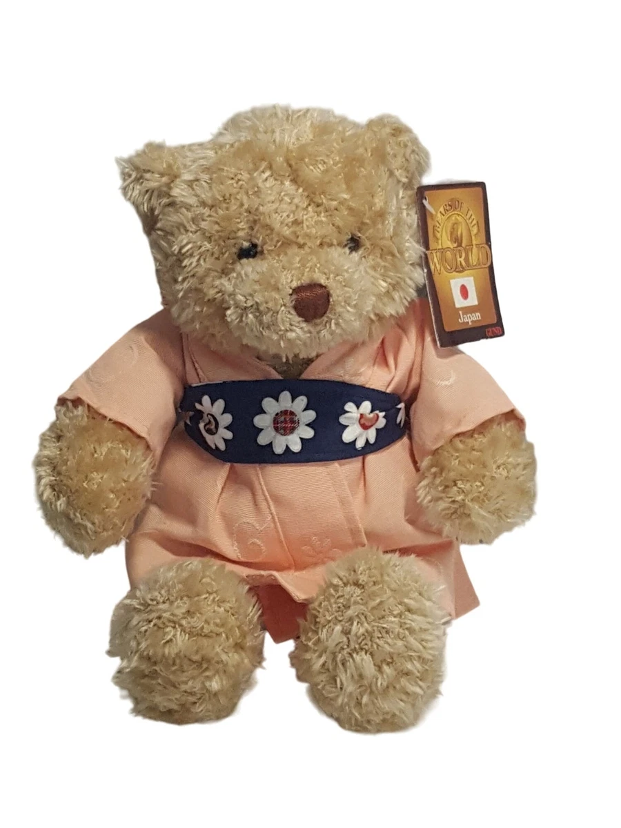 Gund Japan Bears Of The World Kumiko Plush Teddy Bear Kimono Robe Original Tag