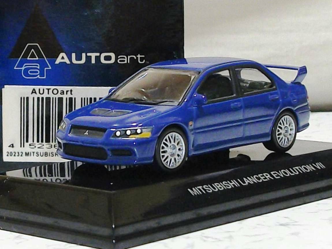 AUTOart MITSUBISHI Lancer Evolution 7 20232 1/64 Scale Car for