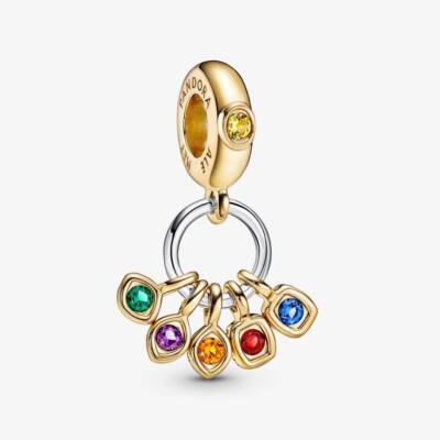 Pandora Marvel Avengers Charm Anhänger Edelsteine der Unendlichkeit 760774C01 Anhänger