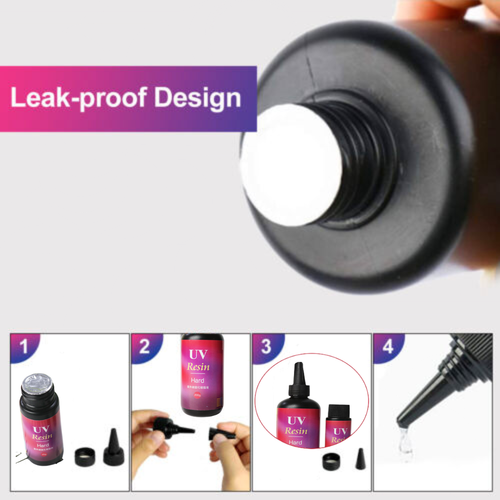 Zoncolor Epoxy UV Light Resin Kit Supplies Crystal Clear Jewelry Necklace Kits for sale online