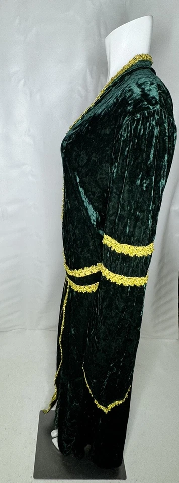 Usado Esmeralda Dama Adulto Disfraz Espíritu Halloween XL 14/16 Feria Renacentista Foto 3 de 4