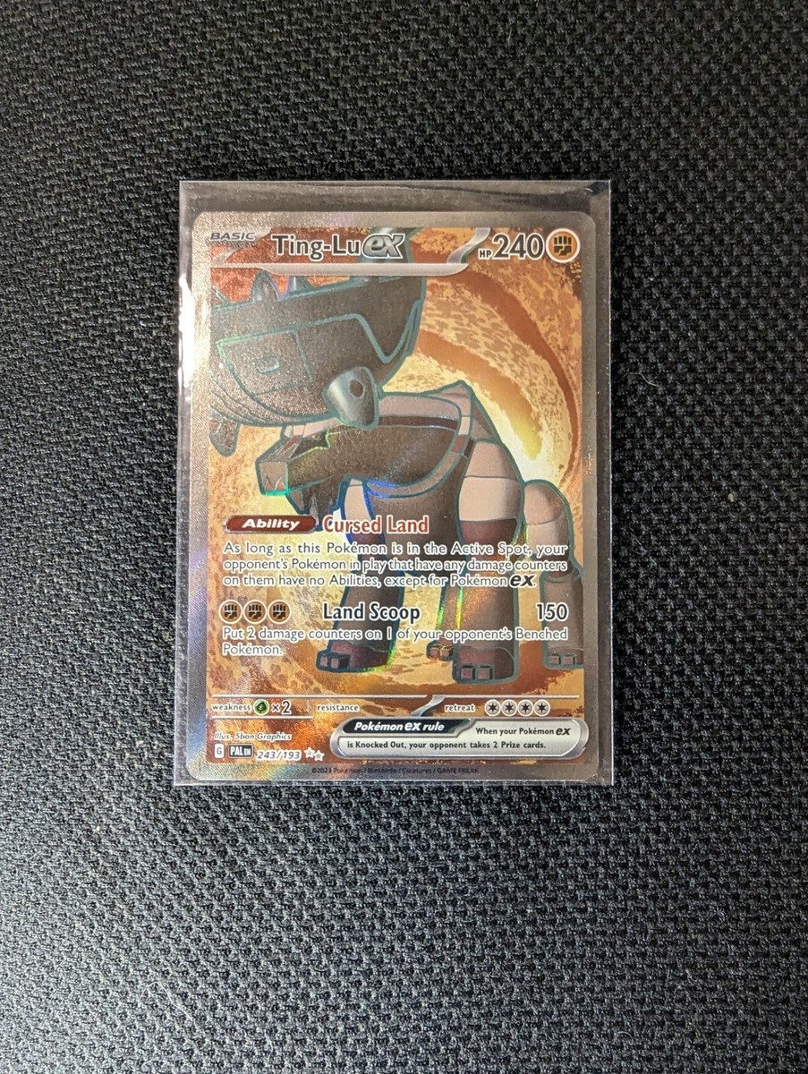 ting-lu pokemon card value Pokemon - Ting-Lu ex 242/193 - Paldea Evolved