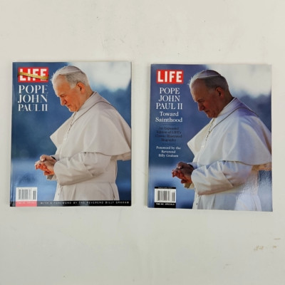 Life Tribute Pope John Paul II lot-2, A Tribute, Toward Sainthood