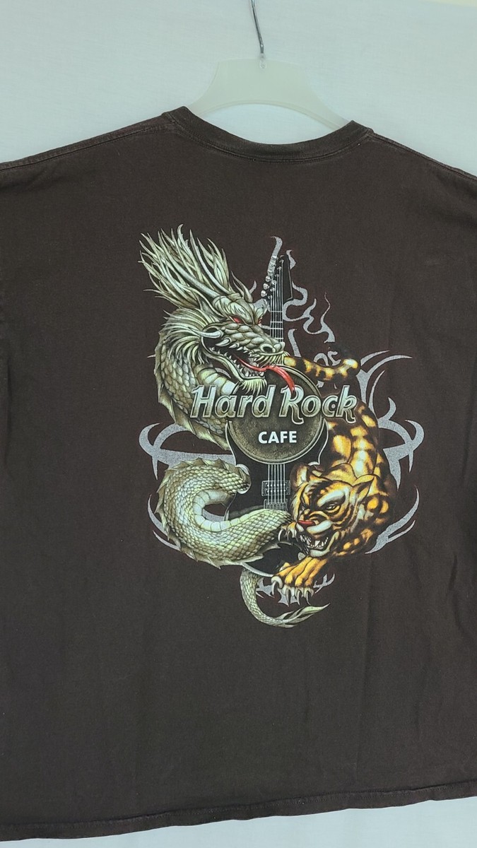 Vintage Hard Rock Cafe San Antonio Shirt 2XL Brown Dragon Vintage Hard Rock Cafe San Antonio Shirt 2XL Brown Dragon