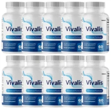 Vivalis Maximum Strength Advanced Vitality Support Formula -Ten (10) Bottles