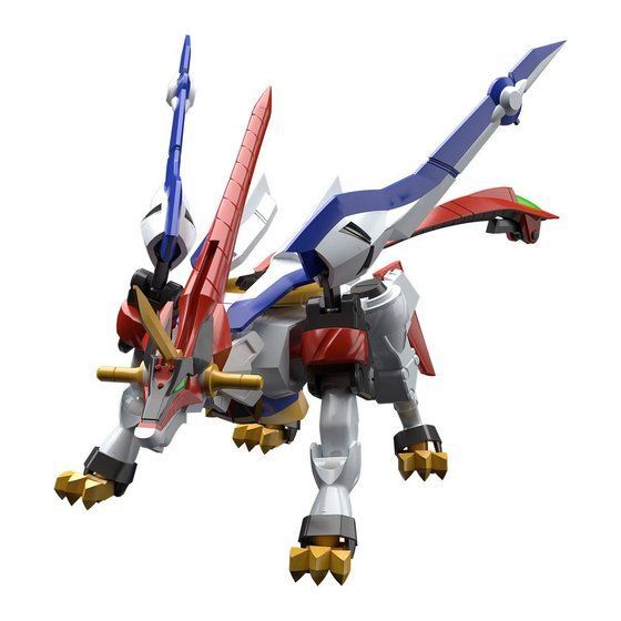 Super Mini Pla Gear Fighter Dendoh CHOJUUOH KIBA PVC Figure BANDAI
