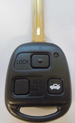 keyless entry for Lexus remote 89070-33750 ES 300 330 transponder blade control