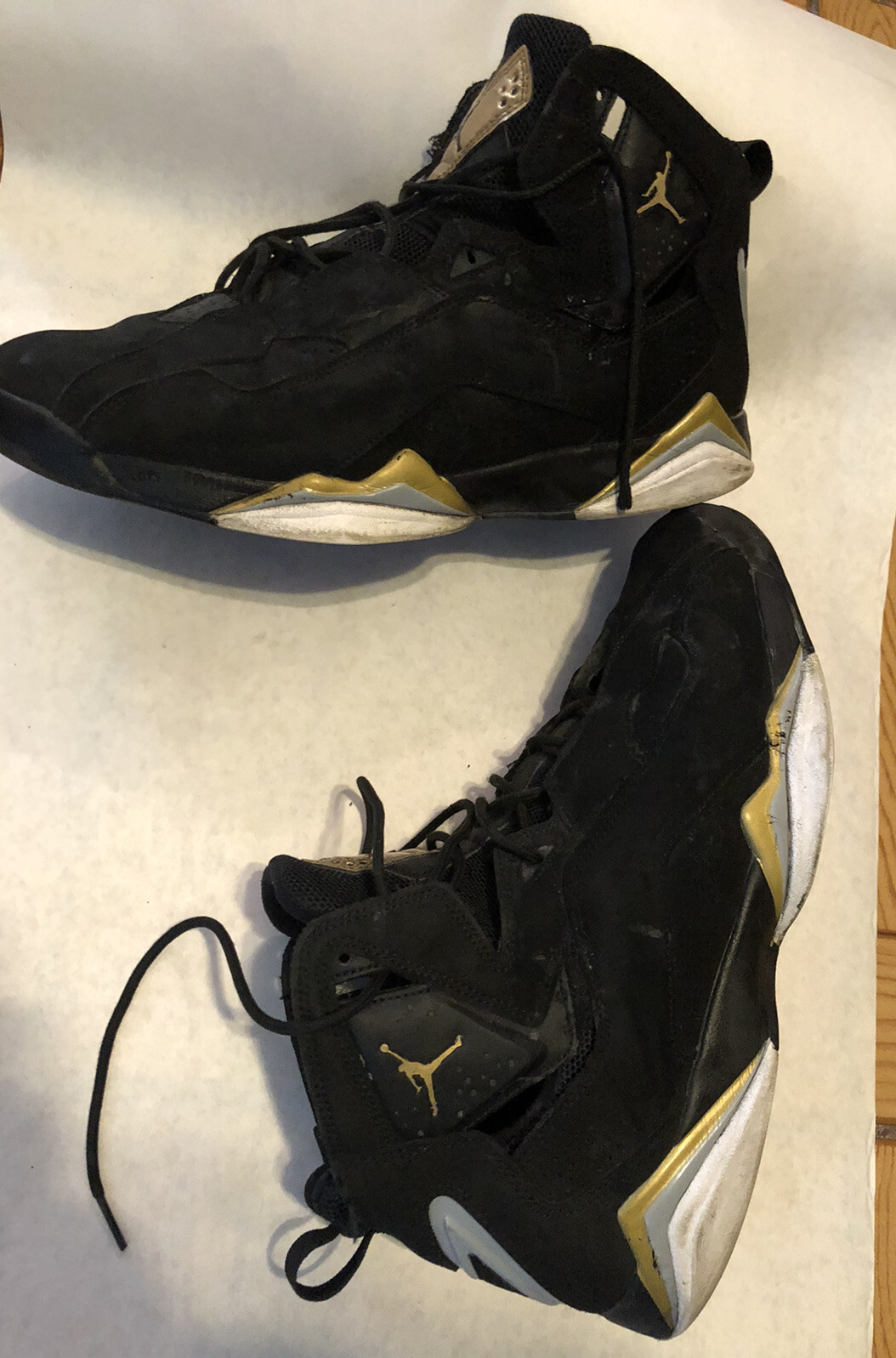 jordan true flight black and gold