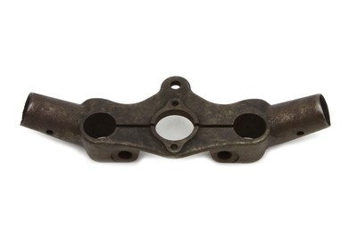 Feder Gabel Lenker Forging. Inline Triple Bäume, Raw Finish Für El 1936-1945