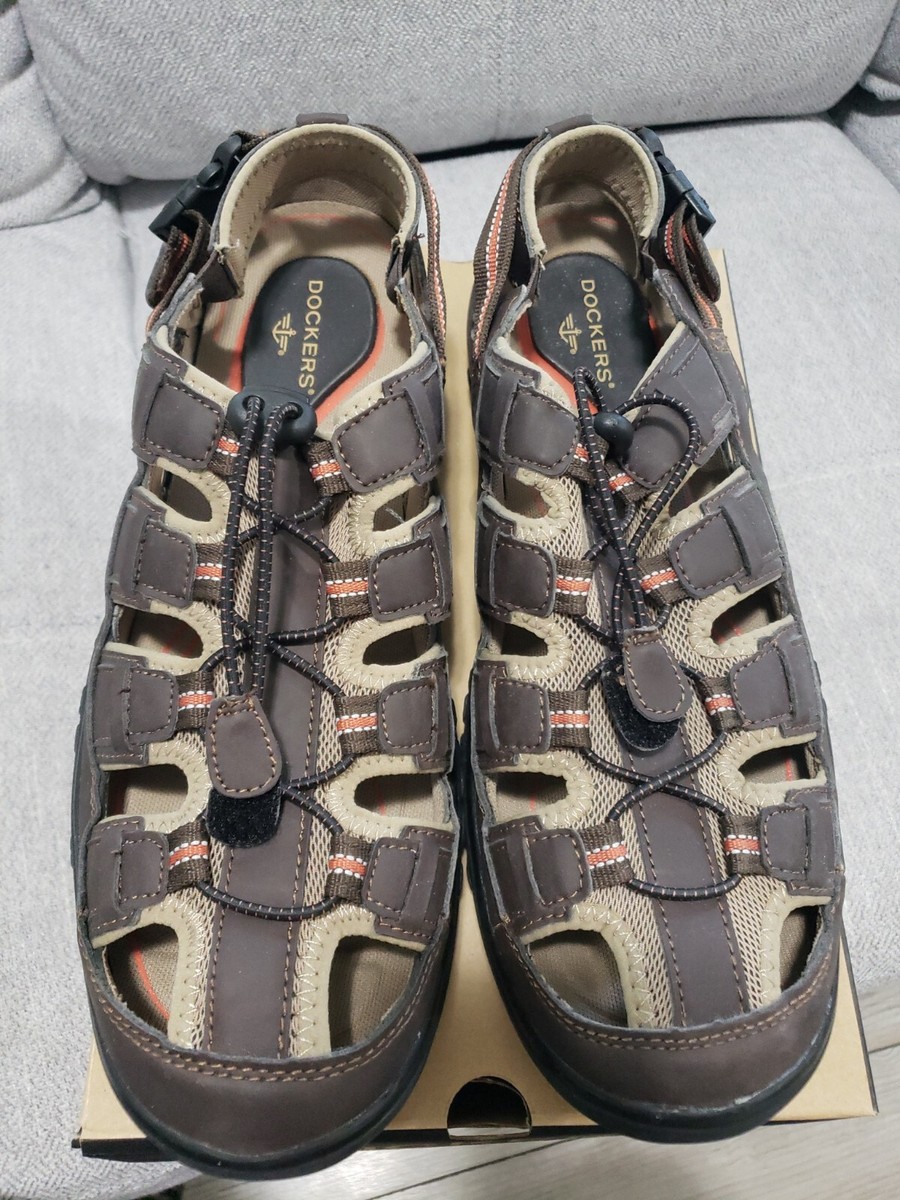 Dockers Men\'s Provence Brown Sandals Dockers Mens Provence Brown Sandals Size 13M Model 90-23938  main image 3