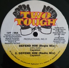 Capleton - Defend Him (12", Single) (Very Good Plus (VG+)) - 1823313661