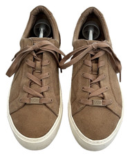 Ugg Womens Dinale Trainers Sneakers Size 10 Tan Brown Suede 1104992 Platform