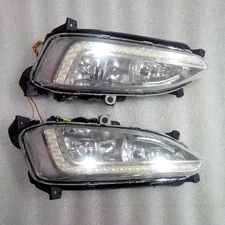 2Way Day Light LED Fog Lamp Assembly DRL B-type For 2013 216 Hyundai Santa Fe DM