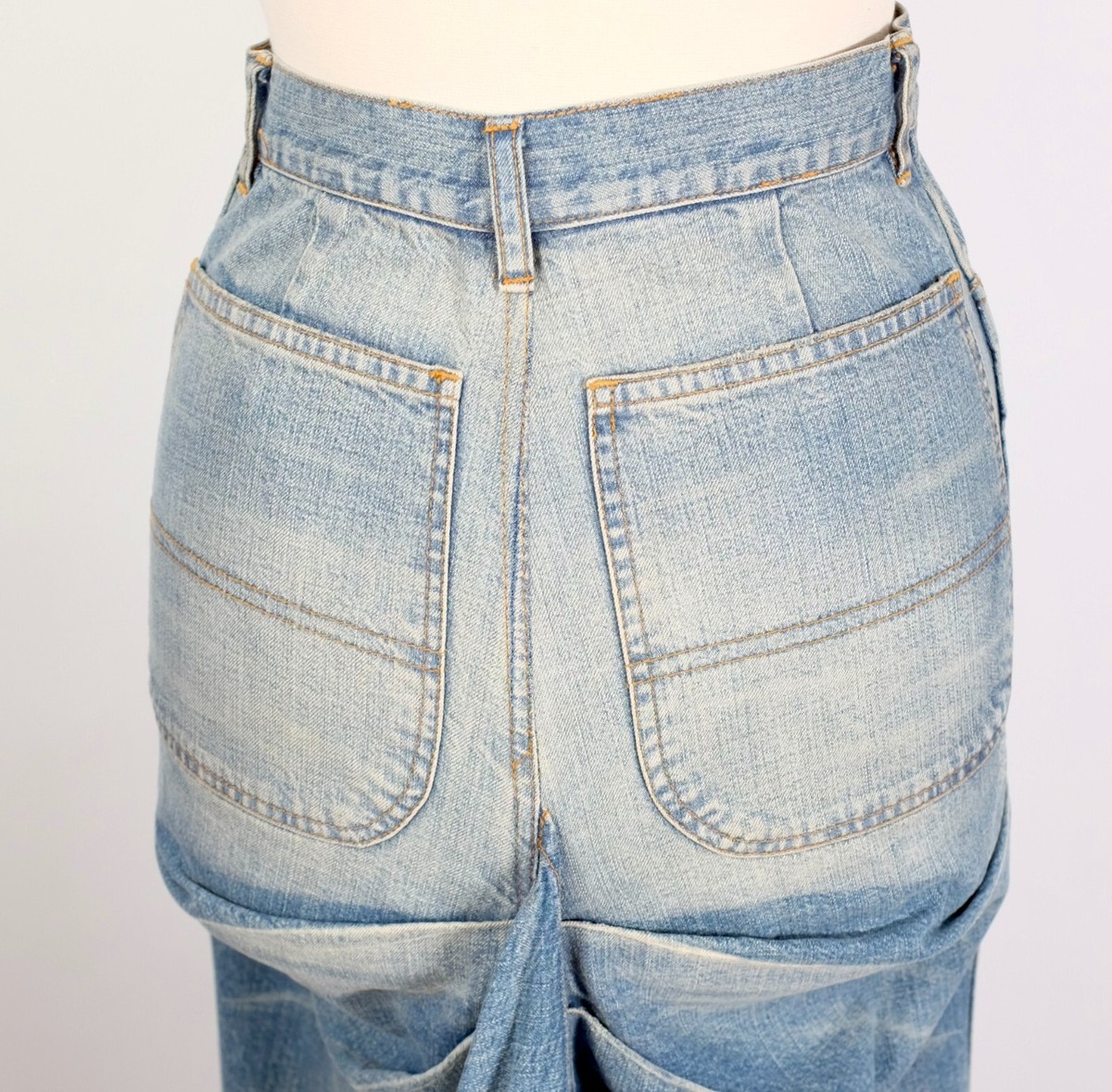 Ralph Lauren Purple Label Collection denim skirt sz 4 long Ralph Lauren Purple Label Collection denim skirt sz 4 long