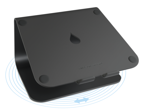 Support pivotant en aluminium Rain Design mStand360 pour MacBook/ordinateurs portables jusqu'à 15" - Photo 1/2