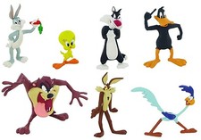 Bugs Bunny Sylvester Tweety Tasmanischer Teufel  Looney Tunes Figuren Comansi
