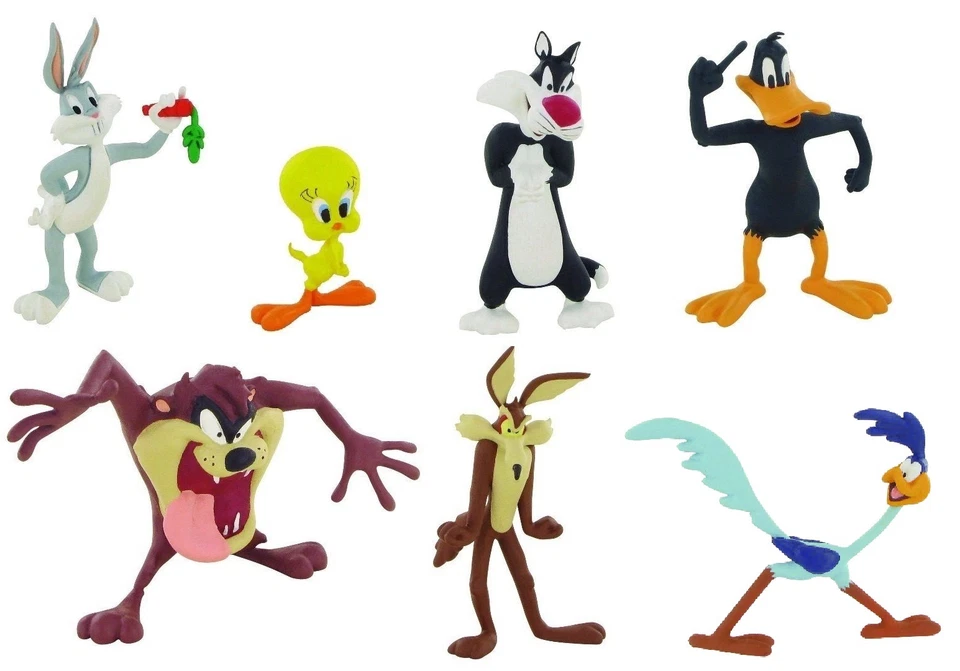Bugs Bunny Sylvester Tweety Tasmanischer Teufel Looney Tunes Figuren Comansi