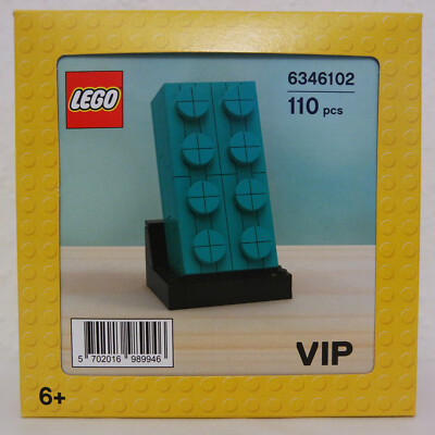 LEGO Promotional: Buildable 2x4 Teal Brick 5006291 (634610) neu und OVP