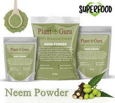 Neem Powder Dried Leaf 100% Pure & Natural Raw Vegan Leaves (Azadirachta indica)