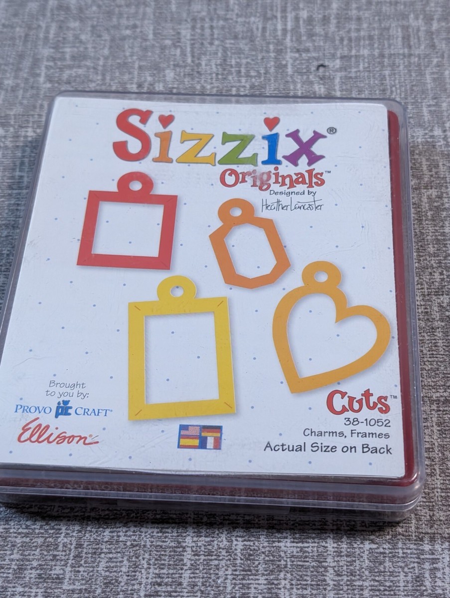 Sizzix Die Shapes & Alphabet Bundle With Hearts, Crescent Moon