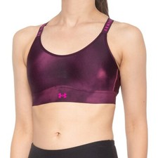 NWT Women's Under Armour "Polaris Purple" Infinity Medium Impact Sports Bra