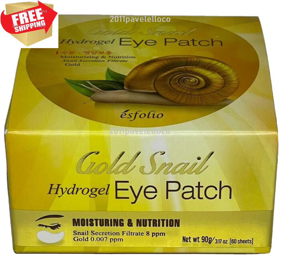 Gold Snail Hydrogel Eye Patch Moisturizing & Nutrition Anti