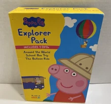 Nick jr. - Peppa Pig Explorer Pack: (3 DVDs) Used  B347