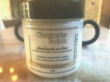 Christophe Robin Cleansing Mask with Lemon 8 oz BRAND NEW
